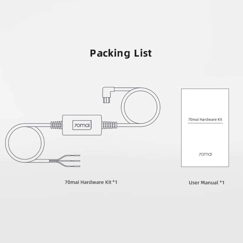 70MAI-HARDWARE-CABLE-KIT-FOR-24H-PARKING-MONITORING