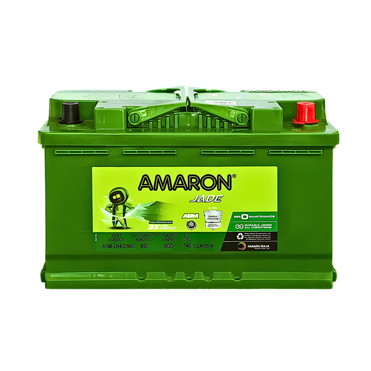 AMARON AGM DIN80 - LN 4 BATTERY