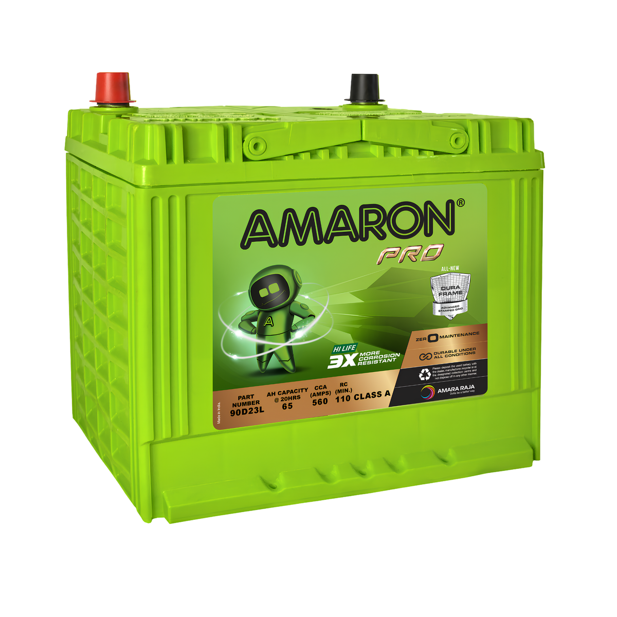 AMARON BH 90D23 L BATTERY