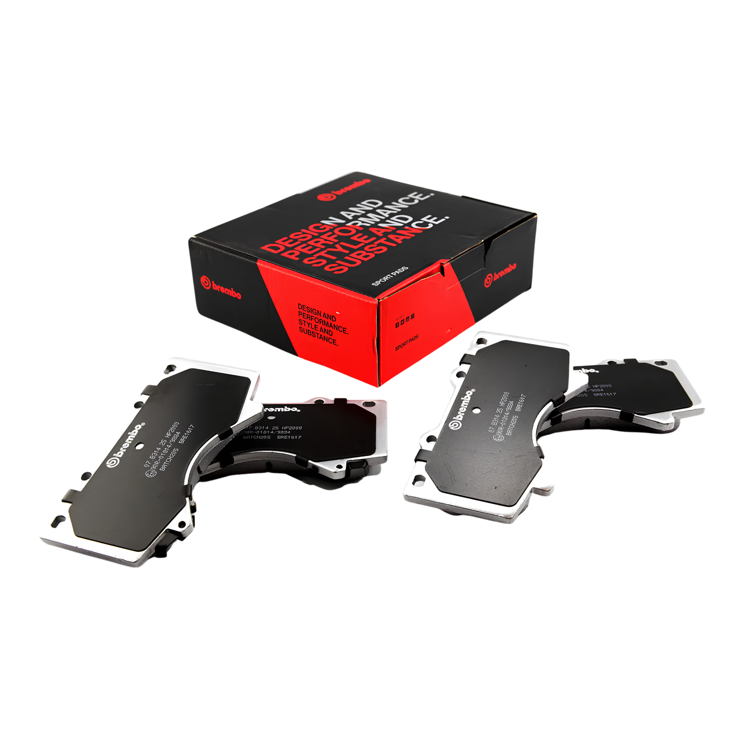 BREMBO 07.B315.20 TOYOTA HIGH PERFORMANCE REAR BRAKE PAD