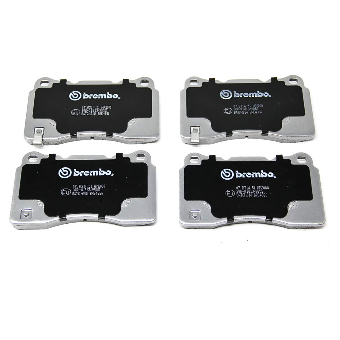 BREMBO 07.B314 .57 LAND ROVER HIGH PERFORMANCE FRONT BRAKE PAD