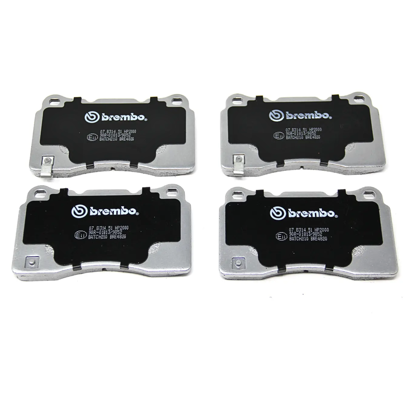 BREMBO 07.B314 .57 LAND ROVER HIGH PERFORMANCE FRONT BRAKE PAD