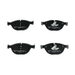 BREMBO P0 60 76N PREMIUM CERAMIC BMW FRONT BRAKE PAD