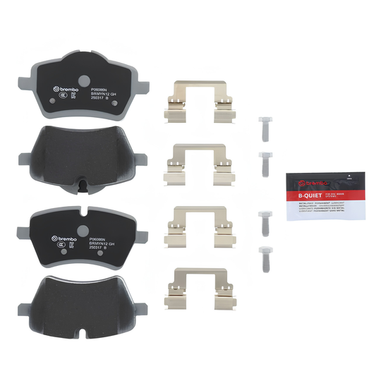 BREMBO P 06 090N PREMIUM CERAMIC MINI COOPER REAR BRAKE PAD