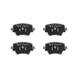 BREMBO P0 60 93N PREMIUM CERAMIC BMW FRONT BRAKE PAD