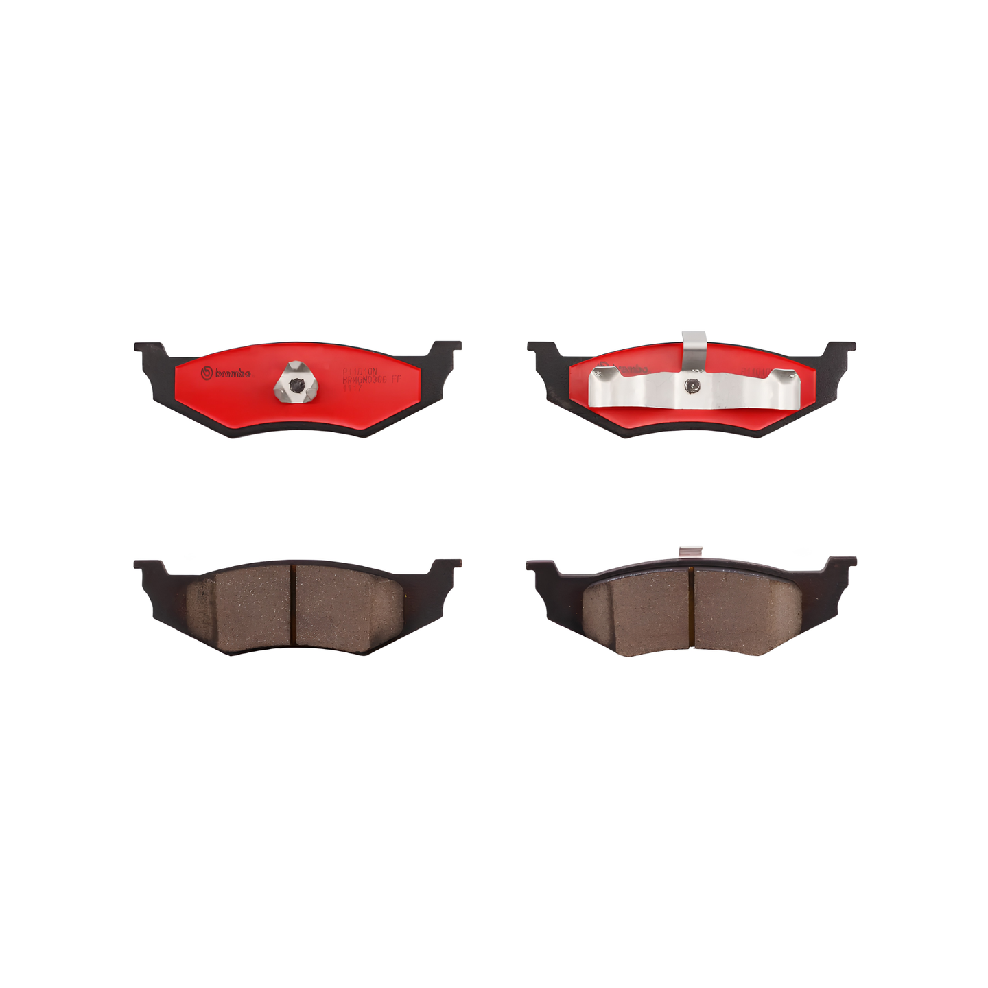 BREMBO P 11 010N CHRYSLER PREMIUM CERAMIC REAR BRAKE PAD