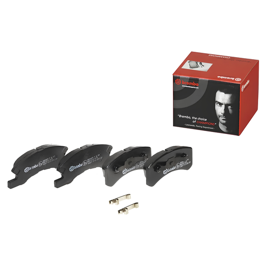 BREMBO P 16 011 MITSUBISHI LOW-METALIC FRONT BRAKE PADS