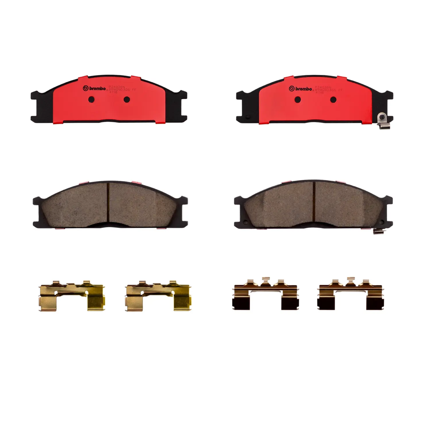 BREMBO P 24 026N NISSAN PREMIUM CERAMIC FRONT PADS