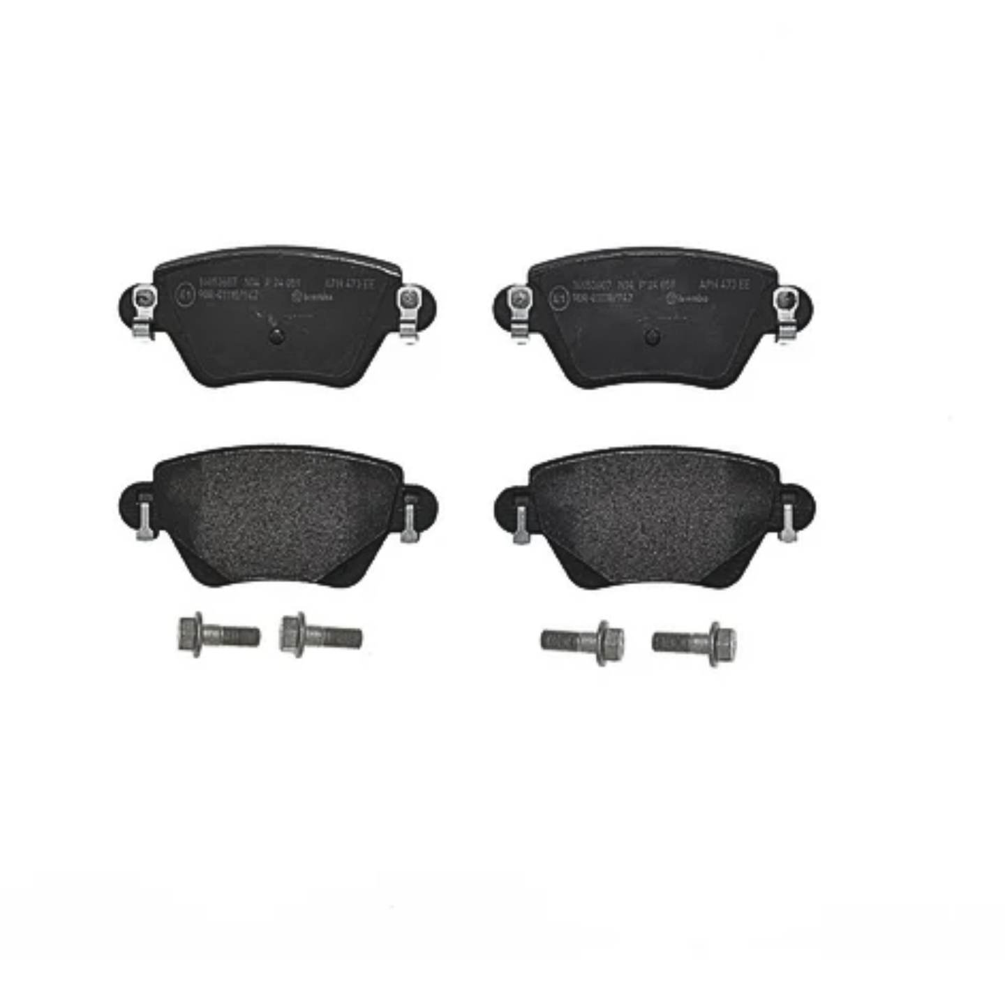 BREMBO P 24 059 JAGUAR LOW-METALIC REAR BRAKE PAD