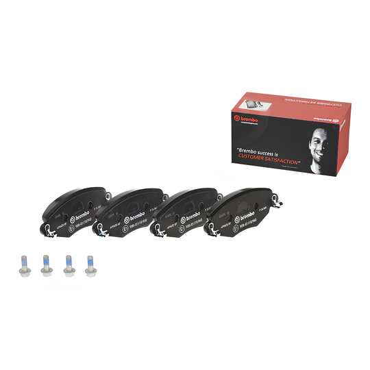 BREMBO P 24 060 JAGUAR LOW-METALIC FRONT BRAKE PAD