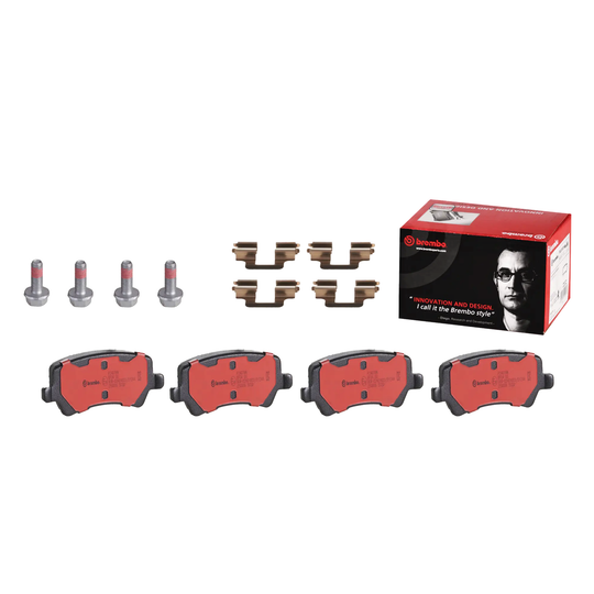 BREMBO P 24 078N PREMIUM CERAMIC LAND ROVER REAR BRAKE PADS