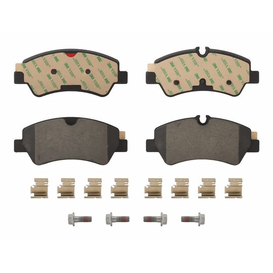 BREMBO P 24 160N FORD PREMIUM CERAMIC REAR BRAKE PAD