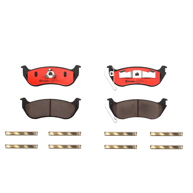 BREMBO P 37 009N GRAND CHAROKEE PREMIUM CERAMIC REAR BRAKE PAD