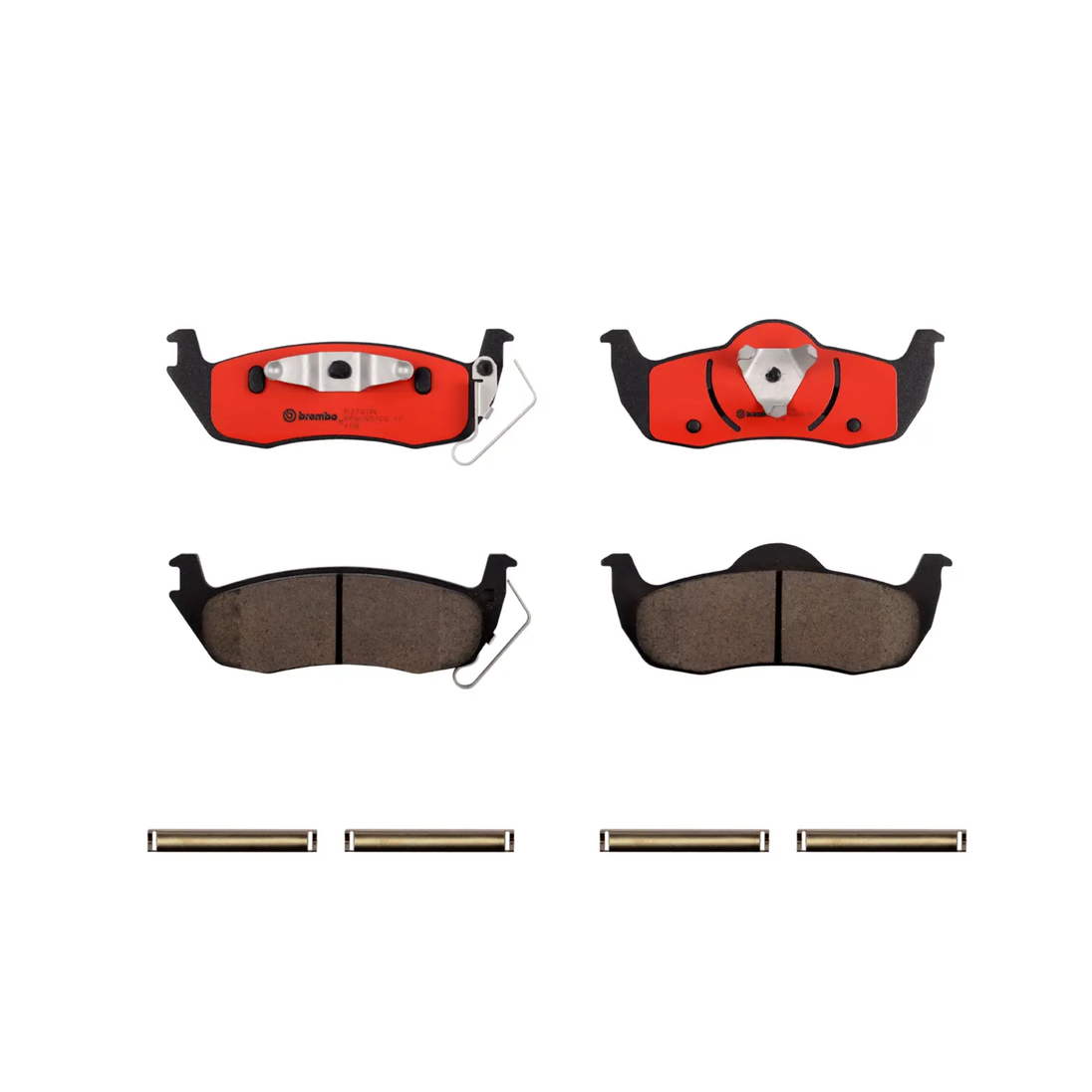 BREMBO P 37 011N GRAND CHAROKEE PREMIUM CERAMIC REAR BRAKE PAD