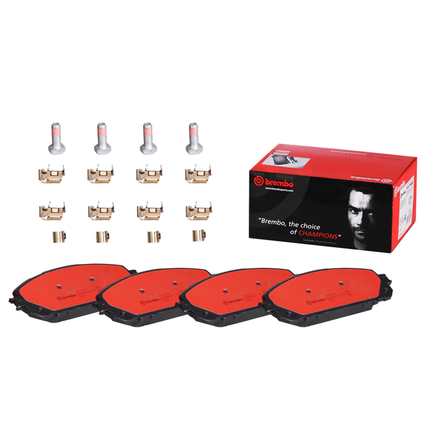 BREMBO P 37 021N GRAND CHAROKEE PREMIUM CERAMIC FRONT BRAKE PAD