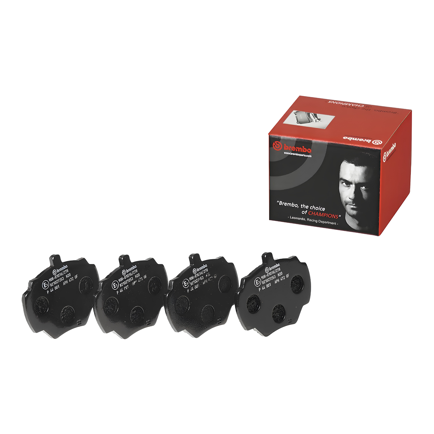 BREMBO P 44 001S SEMI-METALIC LAND ROVER REAR BRAKE PADS