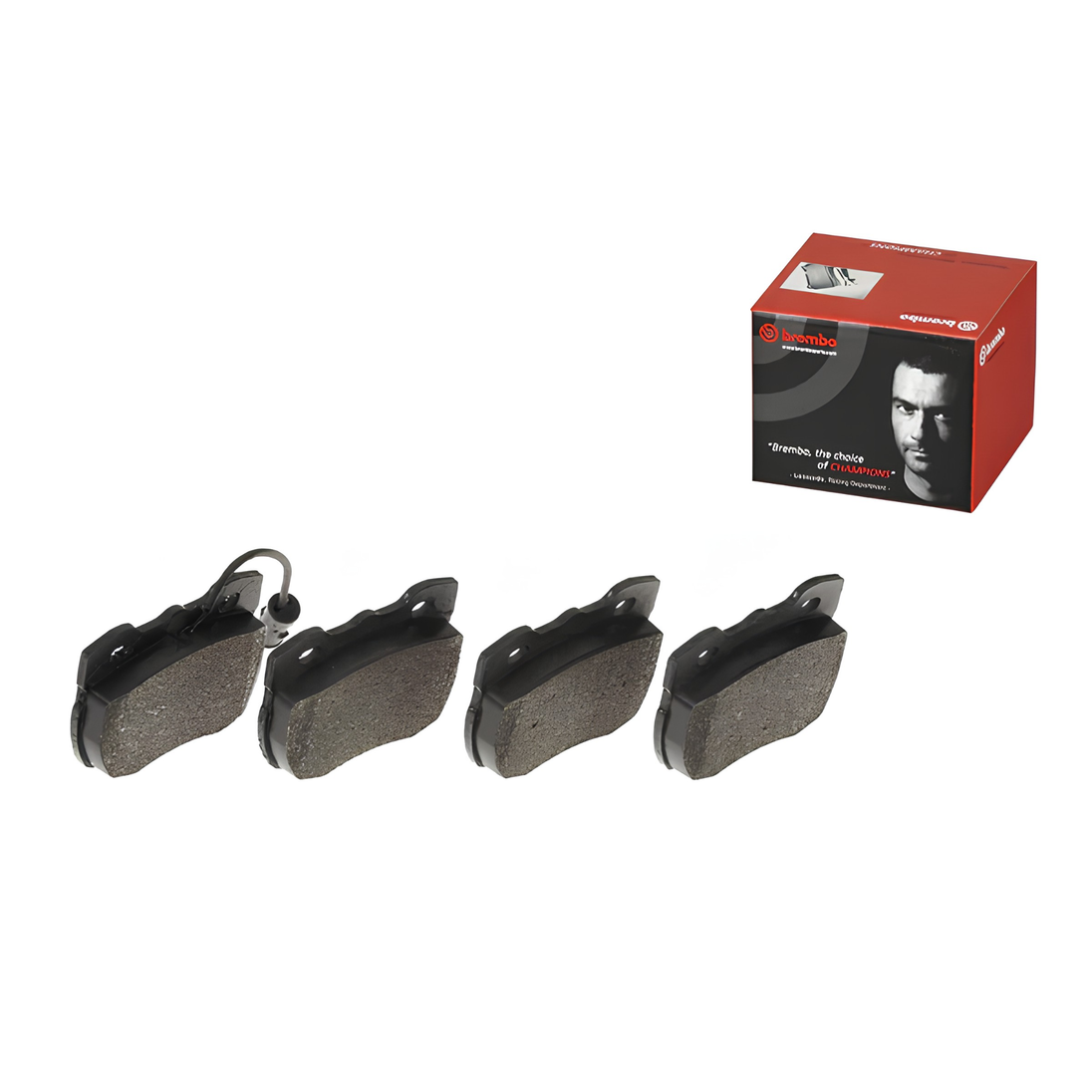 BREMBO P44005S SEMI-METALIC LAND ROVER FRONT BRAKE PADS