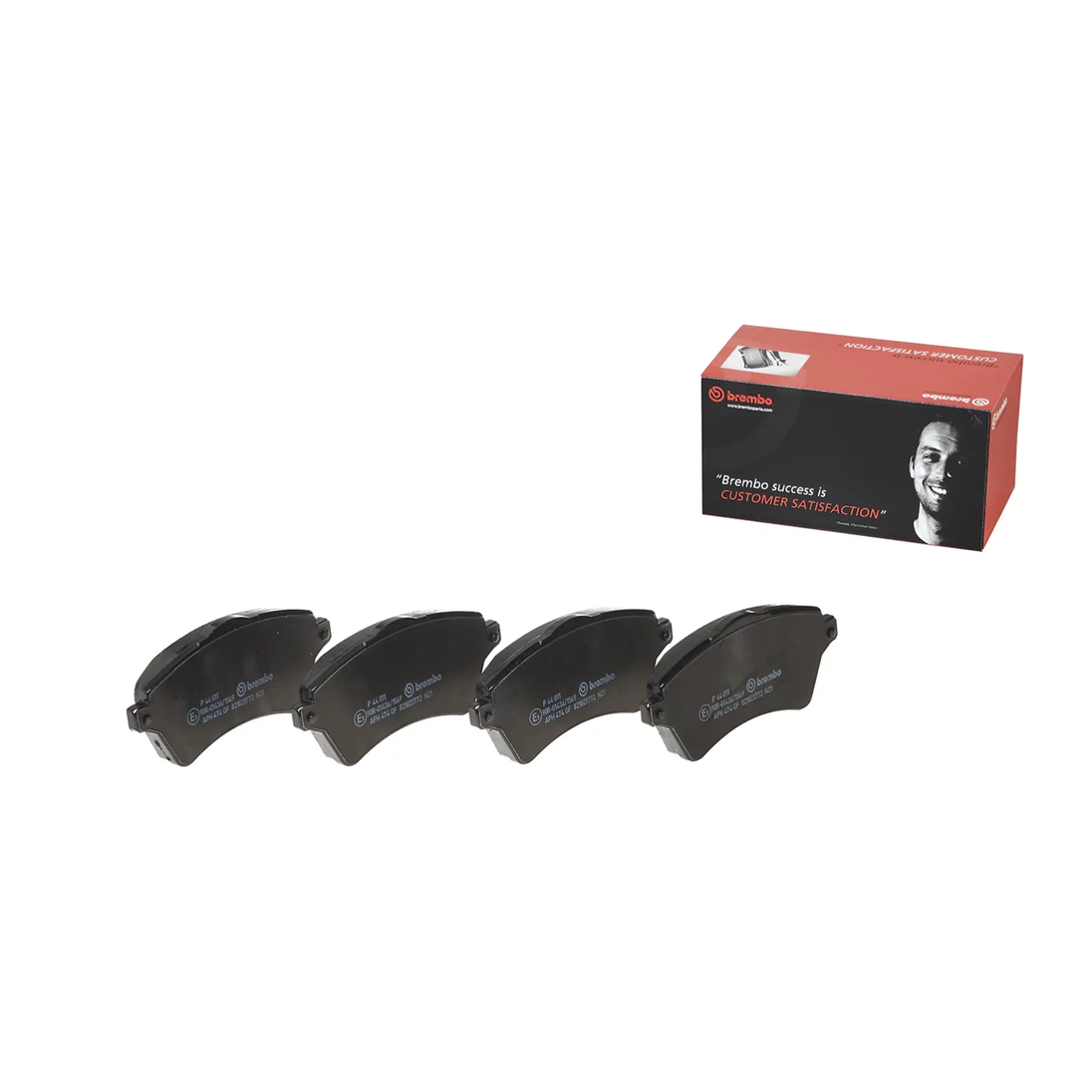 BREMBO P 44 011S SEMI-METALIC LAND ROVER REAR BRAKE PADS