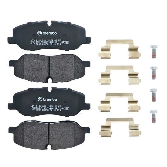 BREMBO P 44 014 LOW-METALIC LAND ROVER FRONT BRAKE PADS