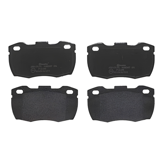 BREMBO P 44 015 LOW-METALIC LAND ROVER FRONT BRAKE PADS