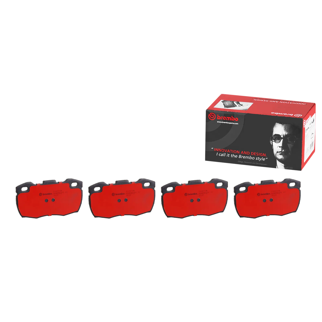 BREMBO P 44 015N PREMIUM CERAMIC LAND ROVER FRONT BRAKE PADS