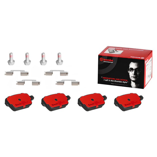 BREMBO P 44 016N PREMIUM CERAMIC LAND ROVER REAR BRAKE PADS