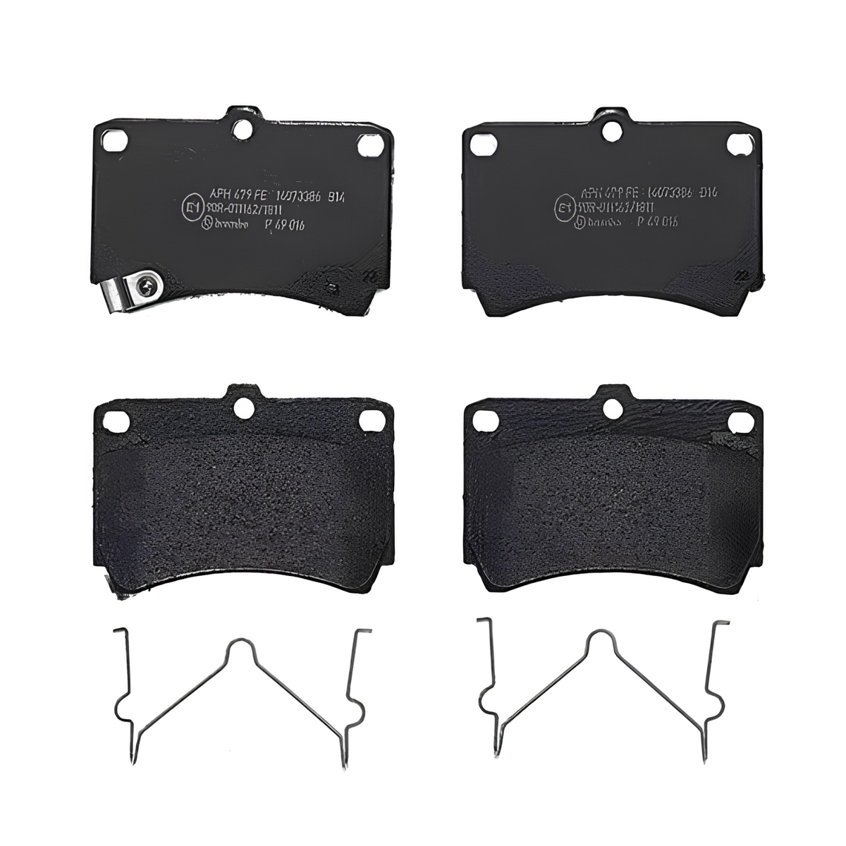 BREMBO P 49 016 MAZDA LOW-METALIC FRONT BRAKE PADS