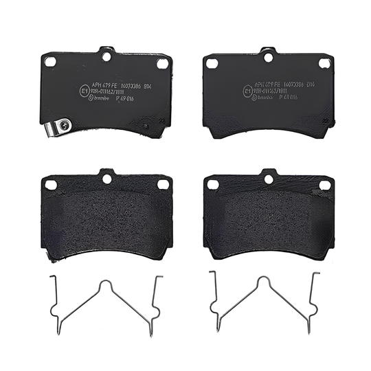 BREMBO P 49 016 MAZDA LOW-METALIC FRONT BRAKE PADS