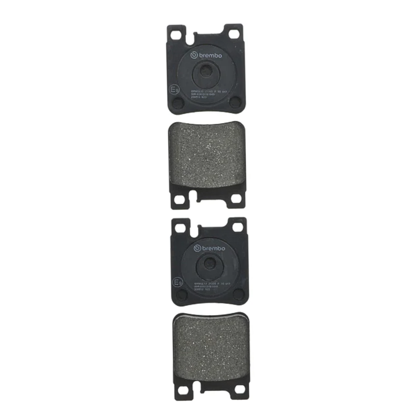 BREMBO P 50 017 LOW METALLIC MERCEDES BENZ REAR BRAKE PAD
