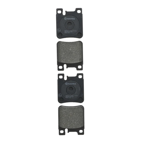 BREMBO P 50 017 LOW METALLIC MERCEDES BENZ REAR BRAKE PAD