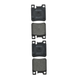 BREMBO P 50 017 LOW METALLIC MERCEDES BENZ REAR BRAKE PAD