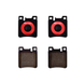 BREMBO P 50 017N PREMIUM CERAMIC MERCEDES BENZ REAR BRAKE PAD