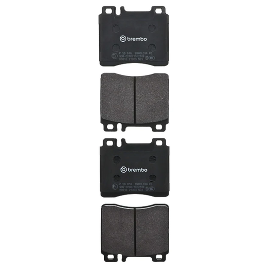 BREMBO P 50 018 LOW METALLIC MERCEDES BENZ FRONT BRAKE PAD