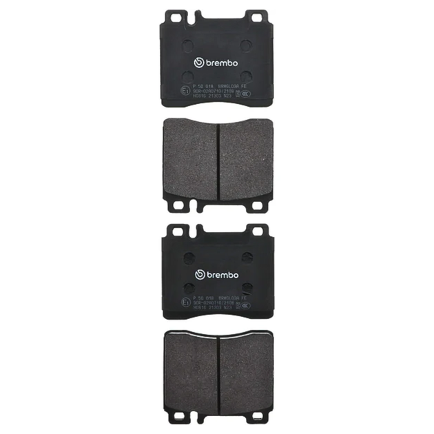 BREMBO P 50 018 LOW METALLIC MERCEDES BENZ FRONT BRAKE PAD