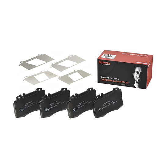 BREMBO P 50 041 LOW METALLIC MERCEDES BENZ FRONT BRAKE PAD