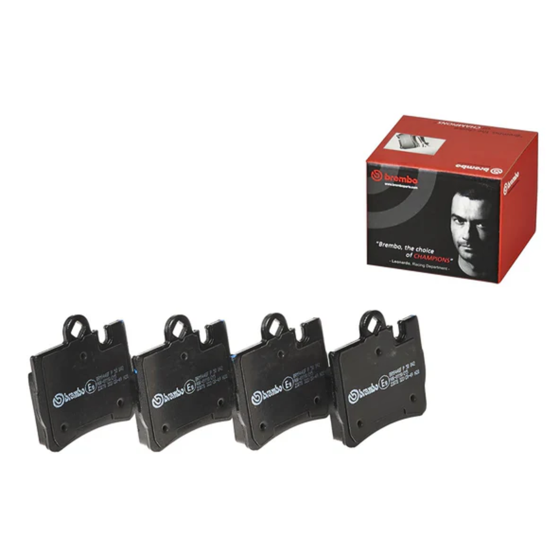 BREMBO P 50 042 LOW METALLIC MERCEDES BENZ REAR BRAKE PAD
