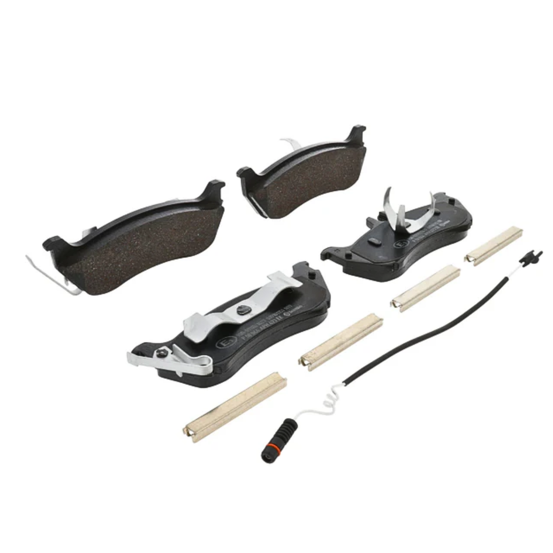 BREMBO P 50 044 LOW METALLIC MERCEDES BENZ REAR BRAKE PAD