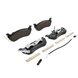 BREMBO P 50 044 LOW METALLIC MERCEDES BENZ REAR BRAKE PAD