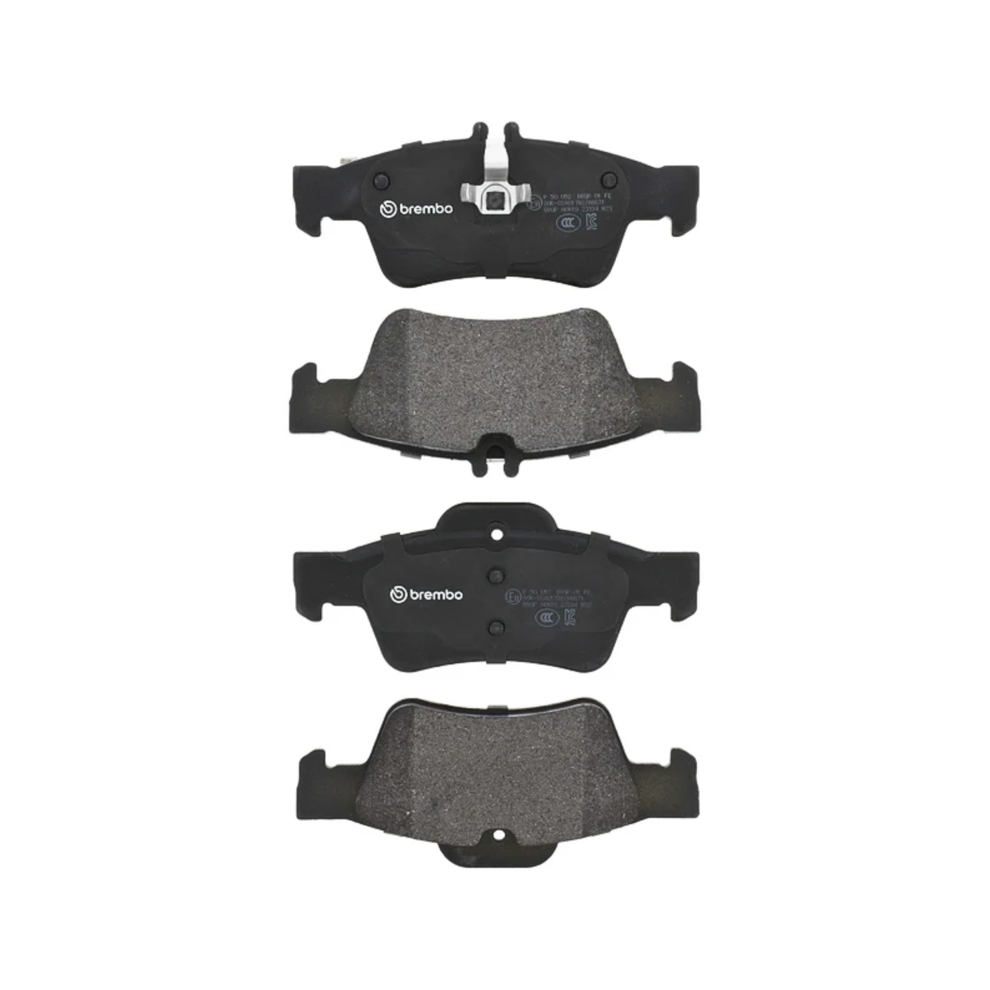 BREMBO P 50 052 LOW METALLIC MERCEDES BENZ REAR BRAKE PAD