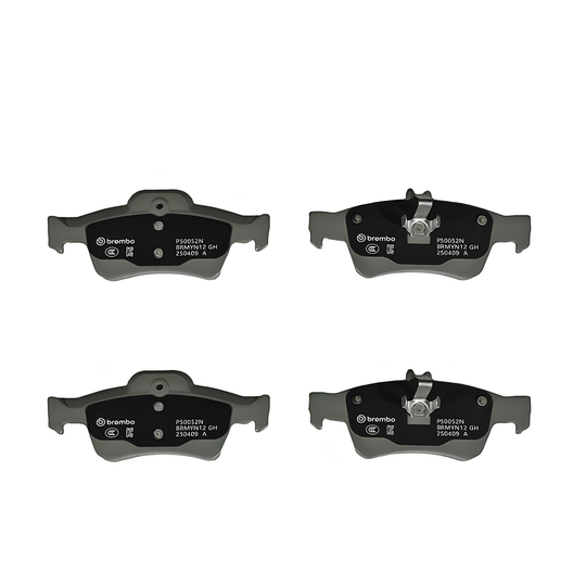 BREMBO P 50 052N PREMIUM CERAMIC MERCEDES BENZ REAR BRAKE PAD