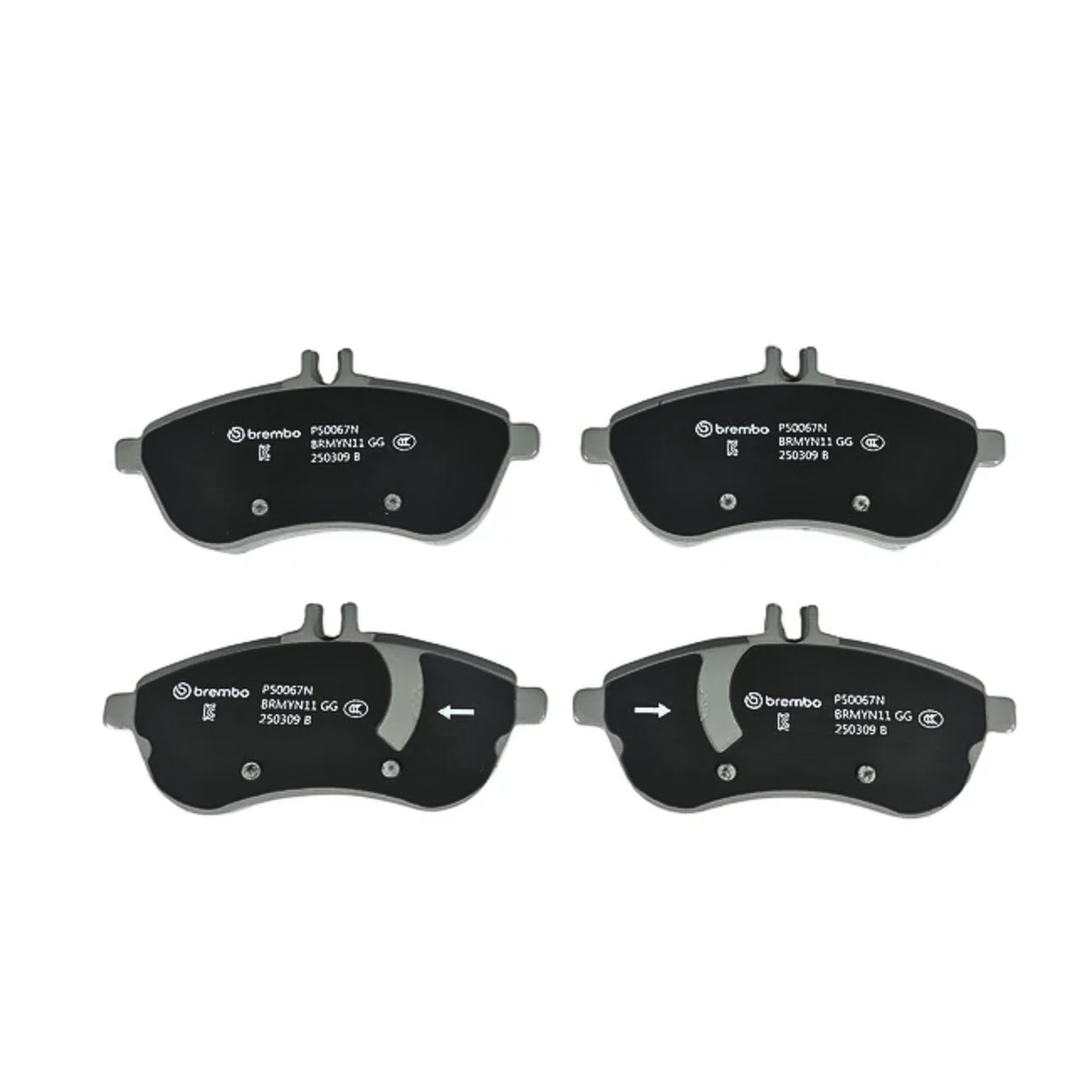 BREMBO P 50 067NPREMIUM CERAMIC MERCEDES BENZ FRONT BRAKEPAD
