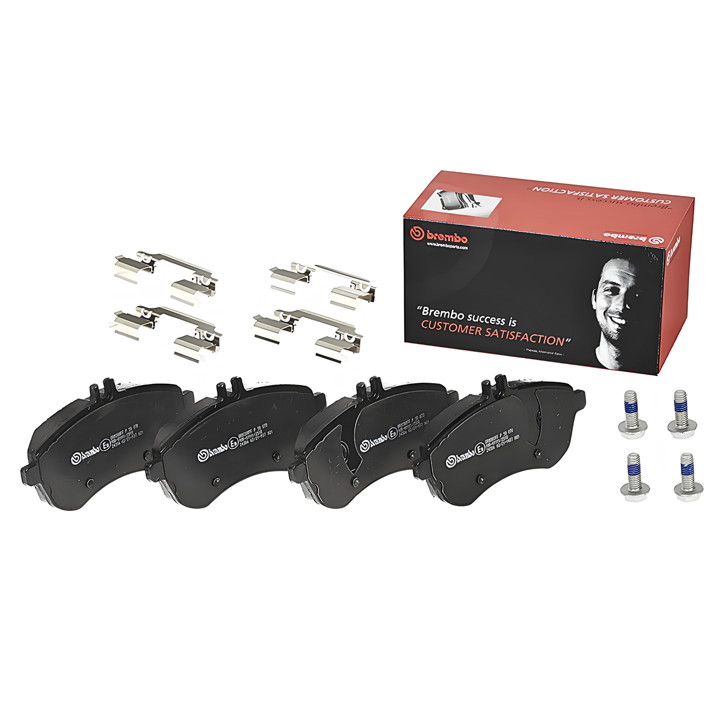 BREMBO P 50 070 LOW METALLIC MERCEDES BENZ FRONT BRAKE PAD