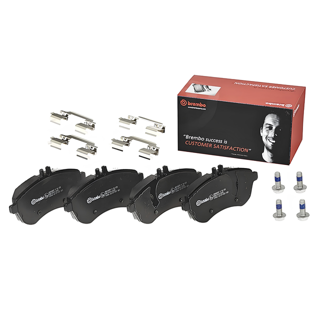 BREMBO P 50 070 LOW METALLIC MERCEDES BENZ FRONT BRAKE PAD