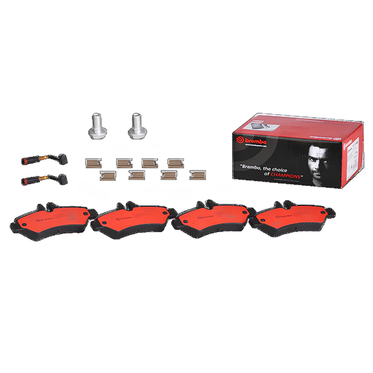 BREMBO P 50 084N PREMIUM CERAMIC MERCEDES BENZ REAR BRAKE PAD