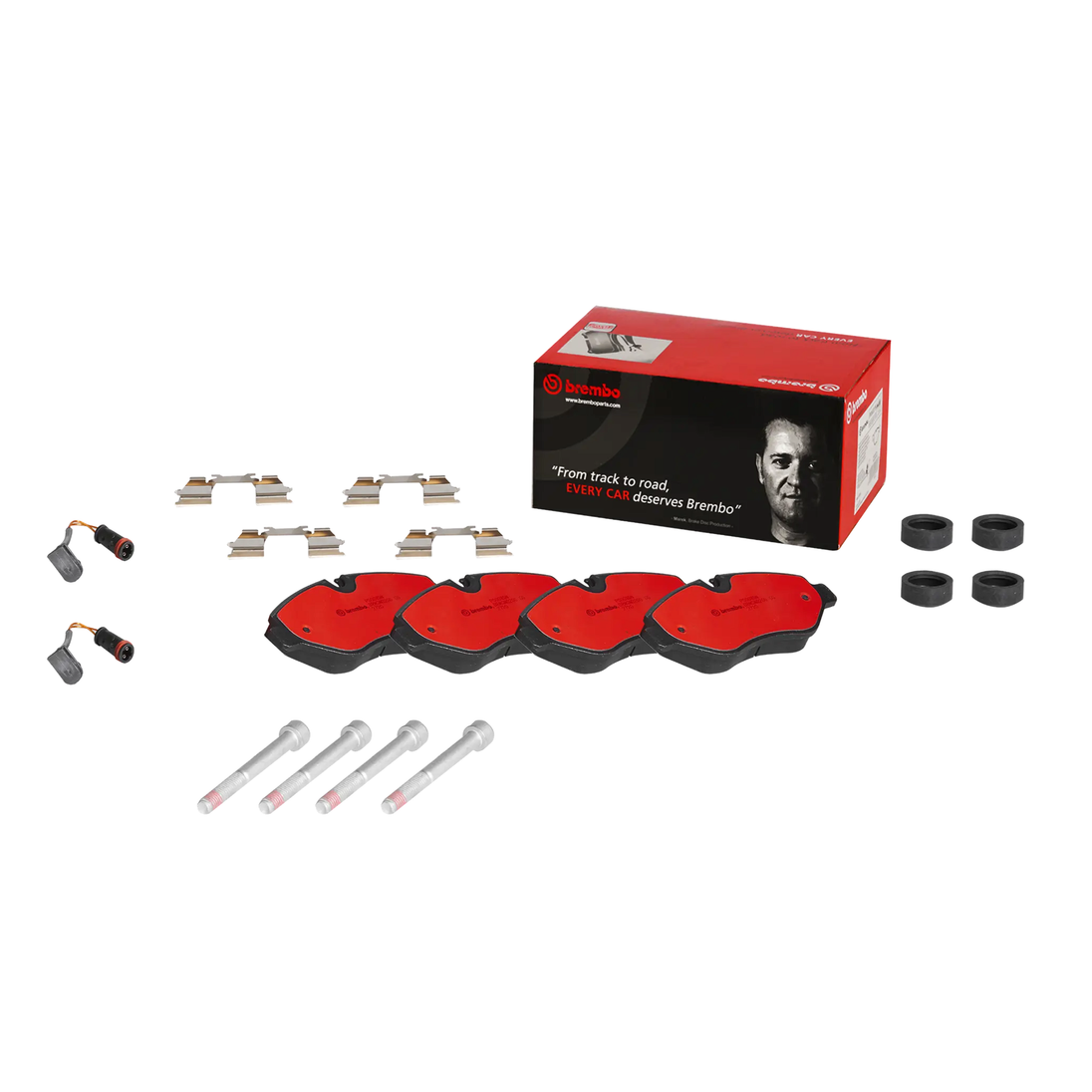 BREMBO P 50 085N PREMIUM CERAMIC MERCEDES BENZ FRONT BRAKE PAD