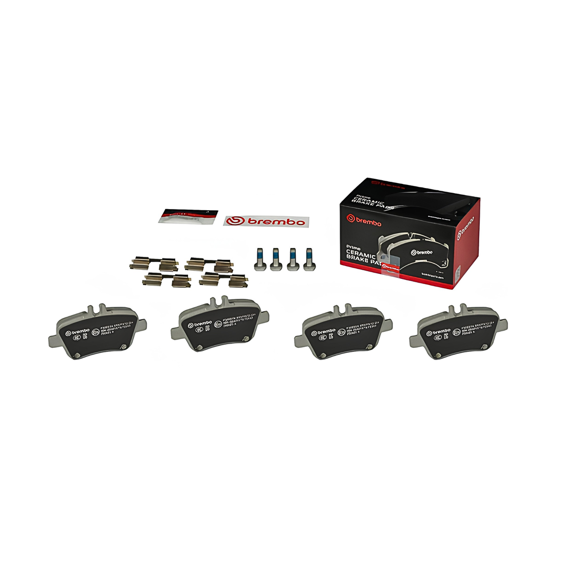 BREMBO P 50 091N PREMIUM CERAMIC MERCEDES BENZ REAR BRAKE PAD