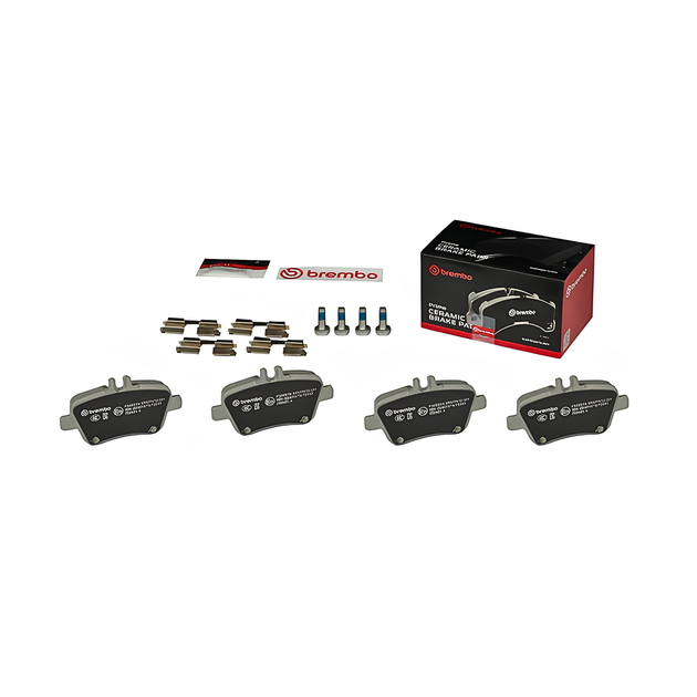 BREMBO P 50 091N PREMIUM CERAMIC MERCEDES BENZ REAR BRAKE PAD