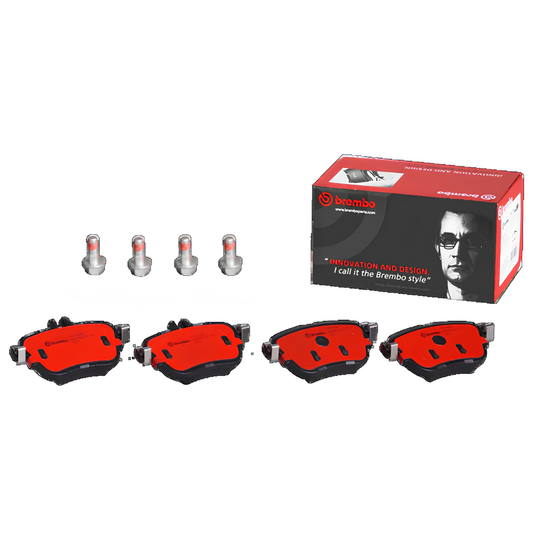 BREMBO P 50 136N PREMIUM CERAMIC MERCEDES BENZ REAR BRAKE PAD