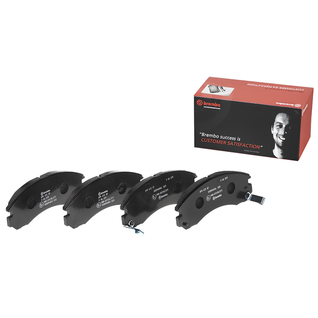 BREMBO P 54 017 MITSUBISHI LOW-METALIC FRONT BRAKE PADS