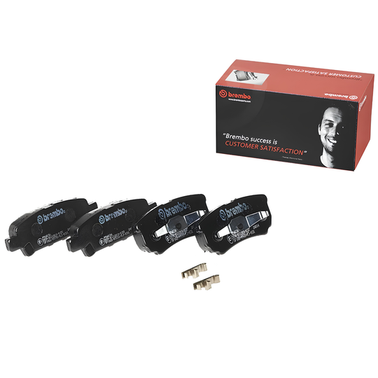 BREMBO P 54 034 MITSUBISHI LOW-METALIC REAR BRAKE PADS